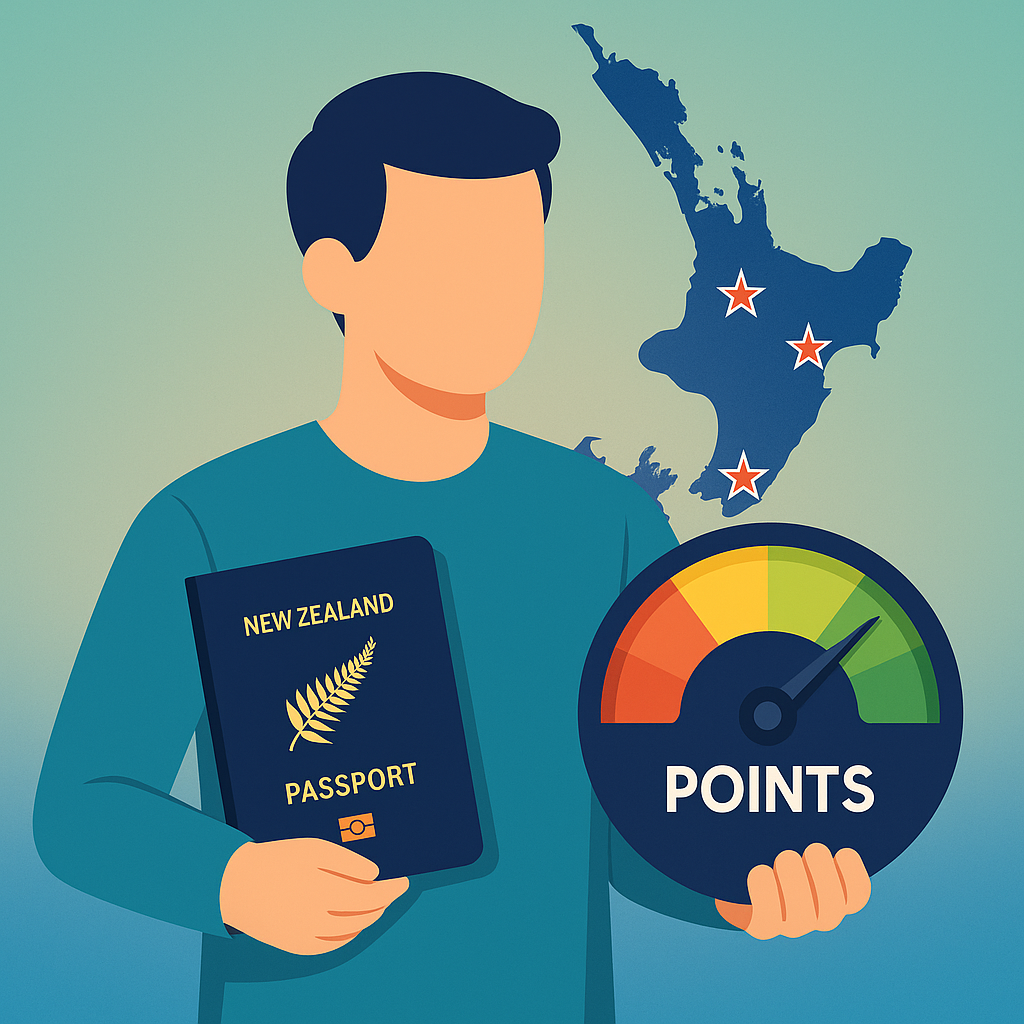 حساب نقاط الهجرة الي نيوزيلندا