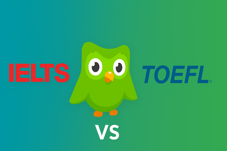 اختبار Duolingo مقابل اختباري TOEFL و IELTS