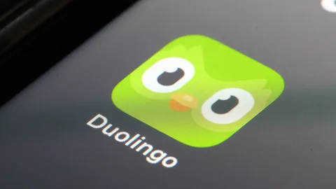 التسجيل في دورة Duolingo