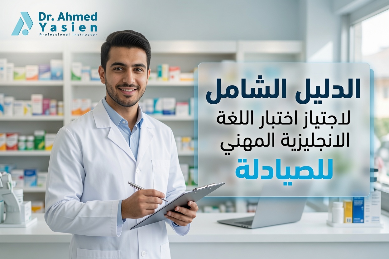اختبار اللغة الانجليزية المهني للصيادلة