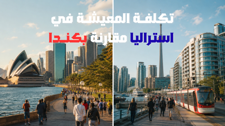 تكلفة المعيشة في أستراليا مقارنة بكندا
